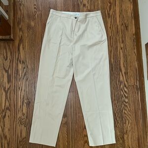 Antonelli size 46 cream trousers